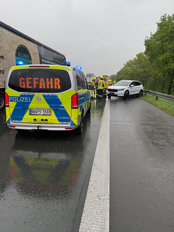 Unfall A2 - Bild: Stadt Castrop-Rauxel